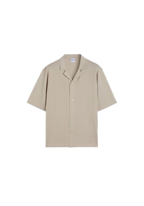 camicia maniche corte in maglia uomo sabbia ASPESI | M084 337101045